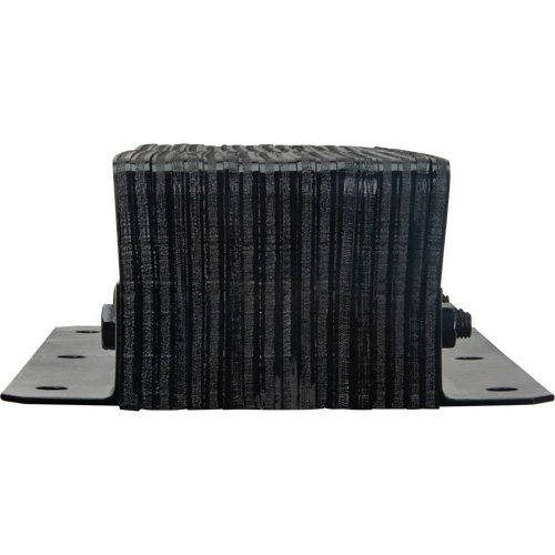 Laminated Dock Bumpers, Vertical, Rubber, 11" W x 6" D x 20" H Maritime Industrial Rubber