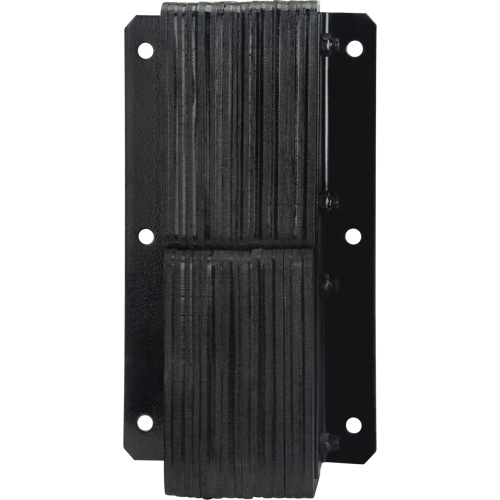Butoirs de quai lamell&eacute;s, Vertical, Caoutchouc, 11" la x 4" p x 24" h Maritime Industrial Rubber