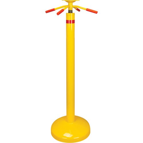 50,000 lbs. Static Capacity Trailer Jack, 2.5 tons Lift Capacity Maritime Industrial Rubber