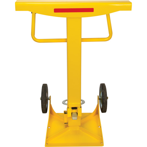 Gas Activated Trailer Stabilizing Jack, 50 tons Lift Capacity Maritime Industrial Rubber