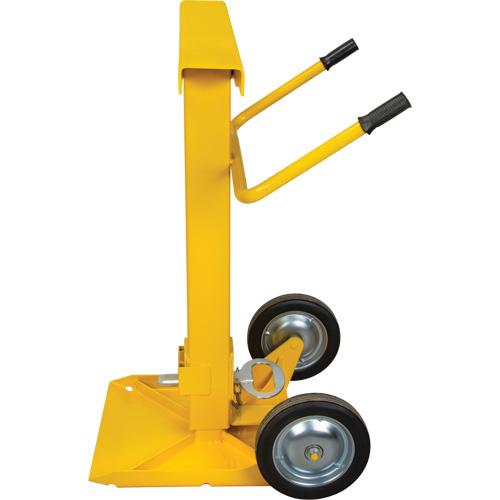 Gas Activated Trailer Stabilizing Jack, 50 tons Lift Capacity Maritime Industrial Rubber