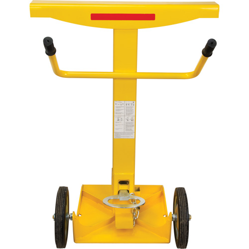 Gas Activated Trailer Stabilizing Jack, 50 tons Lift Capacity Maritime Industrial Rubber