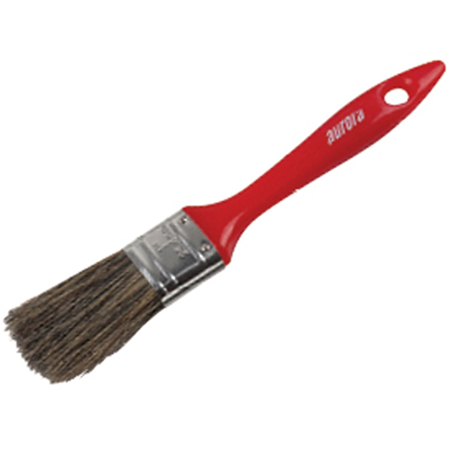 AP300 Series Paint Brush, Natural Bristles, Plastic Handle, 1" Width Maritime Industrial Rubber