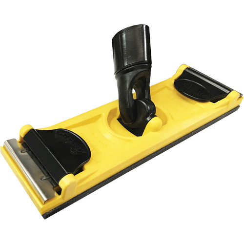 9"  x 3-1/4" Pole Sander Easy Clamp Maritime Industrial Rubber