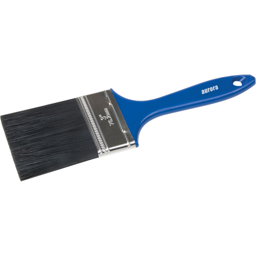 Pinceau s&eacute;rie AP100, Polyester, Manche Plastique, Largeur de 3" Maritime Industrial Rubber