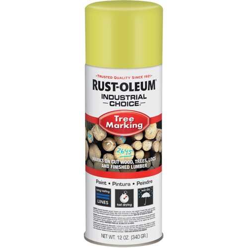 Peinture pour le marquage des arbres Industrial Choice T1600, 12 oz, Canette a&eacute;rosol Maritime Industrial Rubber