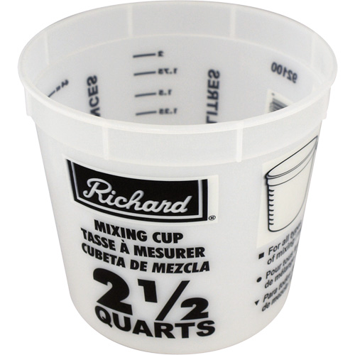 Tasse de m&eacute;lange en plastique Maritime Industrial Rubber
