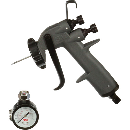 Performance Industrial Spray Gun, 1/4" NPT Air Inlet, 13 CFM, Tankless Capacity, 145 PSI Maritime Industrial Rubber