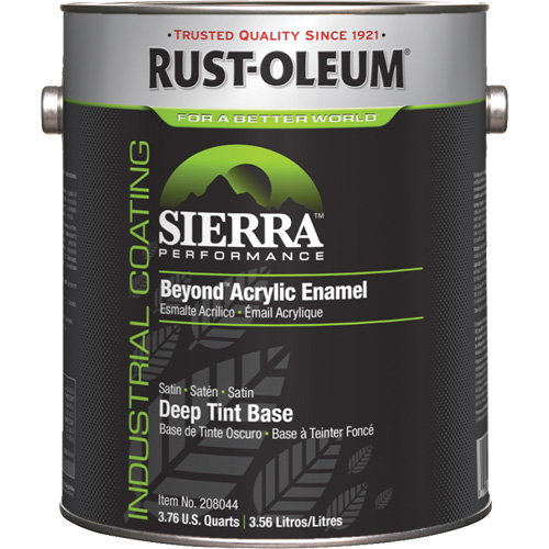 &eacute;mail acrylique Sierra Performance Beyond, Gallon, Base &agrave; teinter Maritime Industrial Rubber