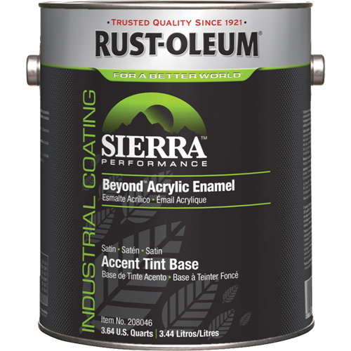 &eacute;mail acrylique Sierra Performance Beyond, Gallon, Base &agrave; teinter Maritime Industrial Rubber