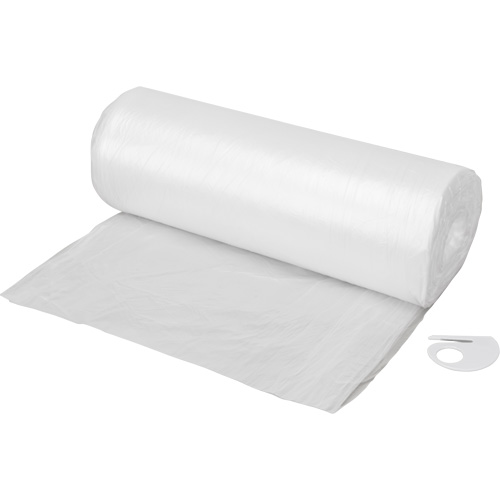 Drop sheet, 400' L x 9' W, Plastic Maritime Industrial Rubber