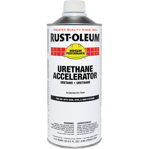 Acc&eacute;l&eacute;rateur d'ur&eacute;thane 9700/9800 &agrave; hautes performances, 32 oz, Bouteille Maritime Industrial Rubber