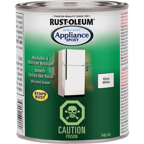 Specialty Appliance Epoxy, 946 ml, Can, White Maritime Industrial Rubber