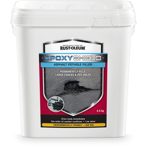 EpoxyShield&reg; Asphalt Pothole Filler, Pail, Black Maritime Industrial Rubber