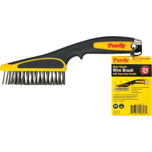 Brosse en fil m&eacute;tallique Criss Cross Maritime Industrial Rubber