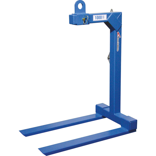 Adjustable Pallet Lifters, 36" L, 1000 lbs. (0.5 tons) Capacity Maritime Industrial Rubber