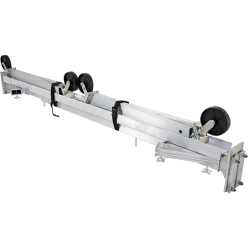 Adjustable Aluminum Gantry Crane, 10' L, 2000 lbs. (1 tons) Capacity Maritime Industrial Rubber
