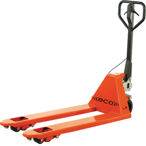 ECO I-55 Automotive Brake Pallet Truck, Steel, 48" L x 20.5" W, 5500 lbs. Capacity Maritime Industrial Rubber