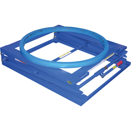 Support de palette ajustable, 42-1/4" lo x 40" la, Capacit&eacute; 4000 lb Maritime Industrial Rubber