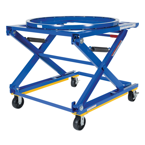 Support de palette ajustable - mobile, 42-1/2" lo x 40" la, Capacit&eacute; 1500 lb Maritime Industrial Rubber