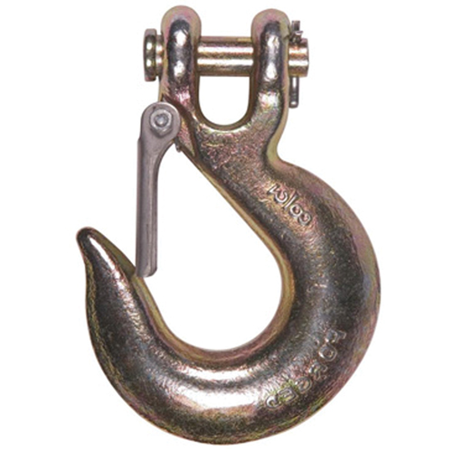 Clevis Slip Hook with Latch - Grade 70 Maritime Industrial Rubber
