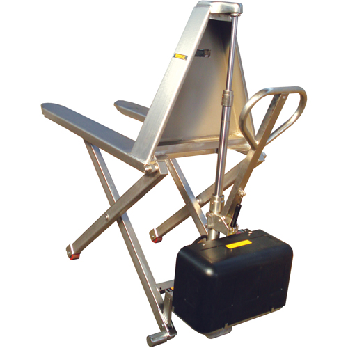 Stainless Steel Electric High Lift - SSTHL27E, Stainless Steel, 2200 lbs. Capacity Maritime Industrial Rubber