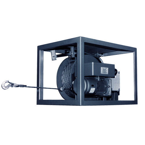 Gripwinch&reg; Mobile Electric Wire Rope Hoist Maritime Industrial Rubber