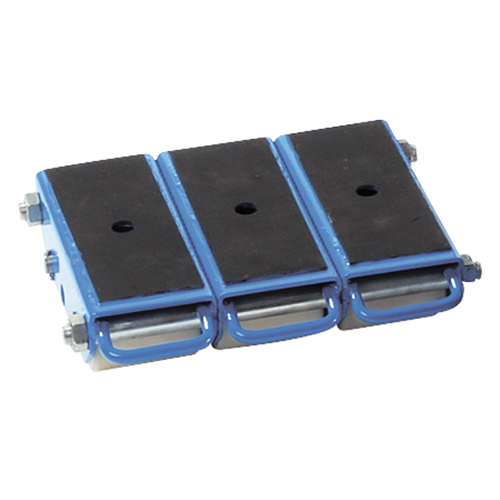 Patin &agrave; 6 galets en nylon Pakrol Maritime Industrial Rubber