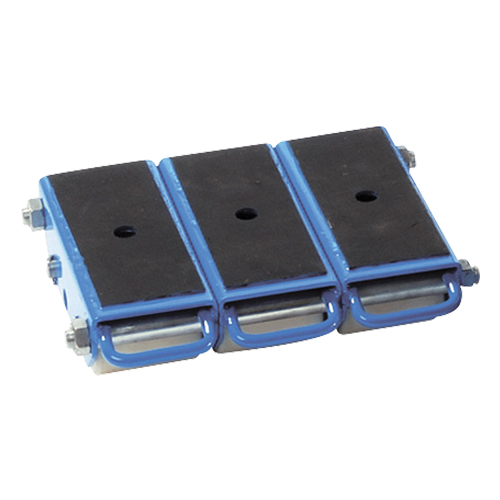 Patin &agrave; 6 galets en polyur&eacute;thane Pakrol Maritime Industrial Rubber