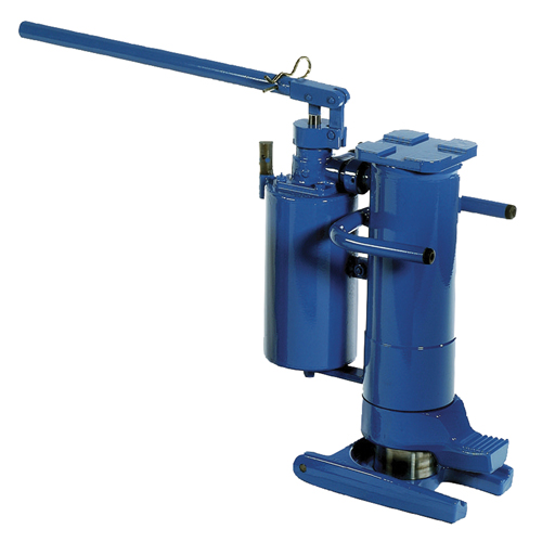 Cric hydraulique &agrave; pied Hydrofor 25T Maritime Industrial Rubber