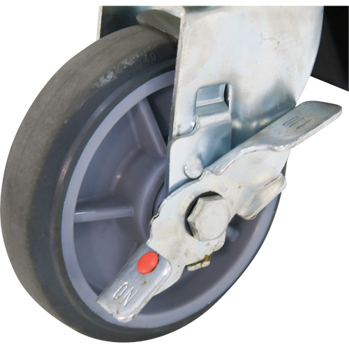 Gerbeur motoris&eacute; avec m&acirc;t &eacute;troit, Fonctionnement &eacute;lectrique, Capacit&eacute; 1000 lb, Lev&eacute;e max 63" Maritime Industrial Rubber