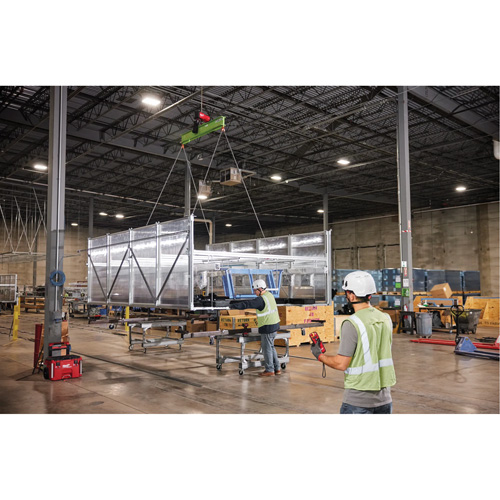 M18 Compact 1-Ton Chain Hoist with ONE-KEY, 2204 lbs. (1 tons) Capacity Maritime Industrial Rubber