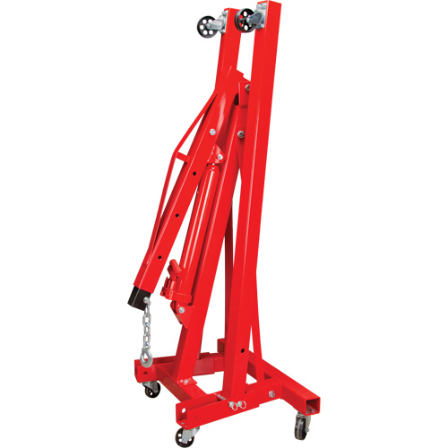 Folding Shop Crane, 4000 lbs. (2 tons) Capacity Maritime Industrial Rubber