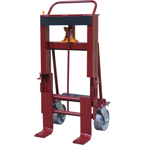 Base roulante pour d&eacute;placement des machines Rais-N-Rol, 24" lo x 21-3/4" p x 47-5/8" h, Capacit&eacute; 5 tonnes Maritime Industrial Rubber