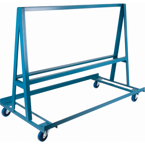 A-Frame Sheet/Panel Truck, 72" x 36" x 55", 1200 lbs. Capacity Maritime Industrial Rubber