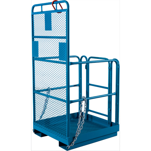 High Work Maintenance Platform, 36" W x 36" D x 72" H, 1000 lbs. Capacity, Steel Maritime Industrial Rubber
