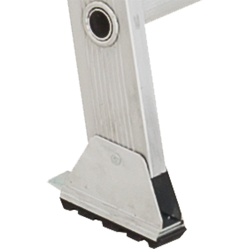 Industrial Heavy-Duty Straight Ladders, 8', Aluminum, 300 lbs., CSA Grade 1A Maritime Industrial Rubber