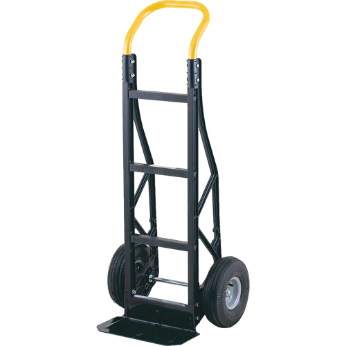 Diables l&eacute;ger, Prise Continu, Nylon, Hauteur de 48", Capacit&eacute; 500 lb Maritime Industrial Rubber