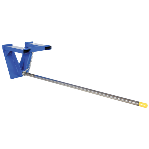Fl&egrave;che de chariot &eacute;l&eacute;vateur pour tapis, 108-1/2" longueur, Install&eacute; sur fourche, Capacit&eacute; de 2500 lb Maritime Industrial Rubber