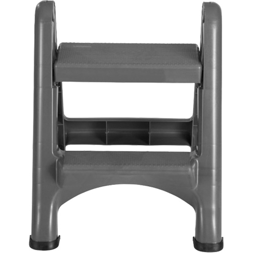 Folding Step Stool, 2 Steps, 19-1/2" x 20-1/2" x 22-3/4" High Maritime Industrial Rubber