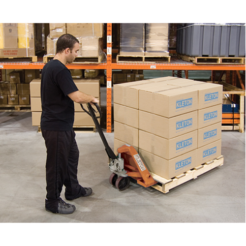 Transpalette manuel robuste, Acier, 48" lo x 27" la, Capacit&eacute; 5500 lb Maritime Industrial Rubber