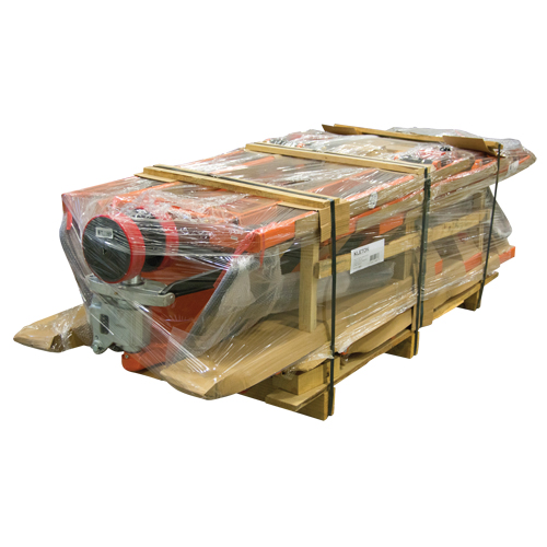 Low Profile Hydraulic Pallet Truck, 48" L x 27" W, 3300 lbs. Cap. Maritime Industrial Rubber