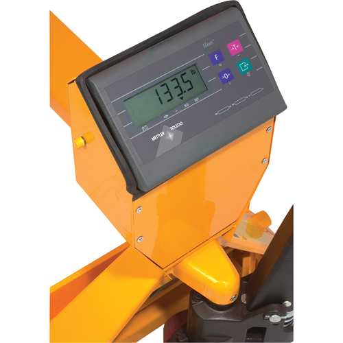 Transpalette avec balance num&eacute;rique, 27,5" lo x 27,5" la, Capacit&eacute; de 5000 lb Maritime Industrial Rubber