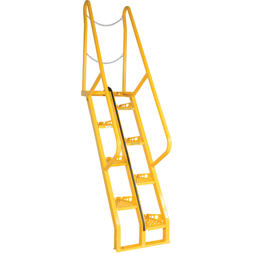 Alternating-Tread Stairs Maritime Industrial Rubber