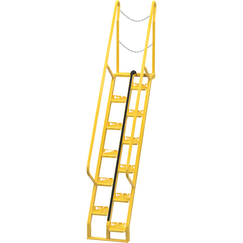 Alternating-Tread Stairs Maritime Industrial Rubber