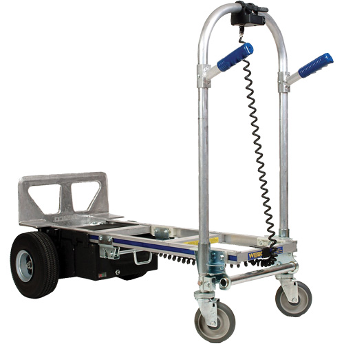 CobraPRO Jr. Series Convertible Hand Truck, Aluminum, 1200 lbs. Capacity Maritime Industrial Rubber
