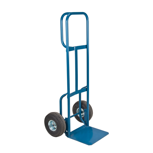 Deluxe Lo-Boy Hand Truck, P-Handle Handle, Steel, 50" Height, 700 lbs. Capacity Maritime Industrial Rubber