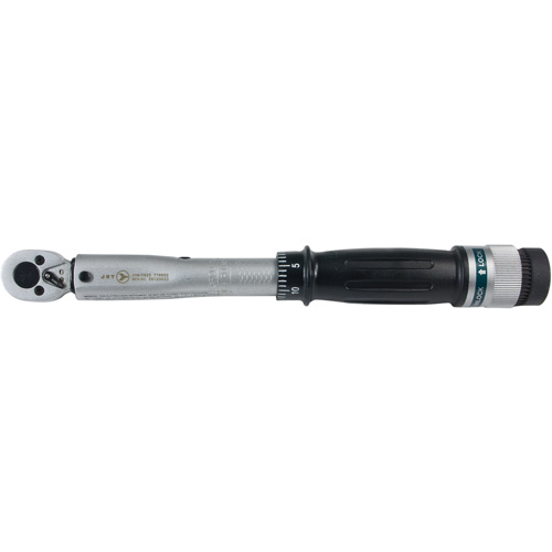 JTW-1425 Torque Wrench, Click, 1/4" Square Drive, 40 - 250 ft-lbs. Maritime Industrial Rubber