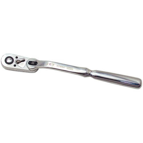 HSR-3800 Articulating Head Ratchet Wrench, 3/8" Drive, Ergonomic Handle Maritime Industrial Rubber