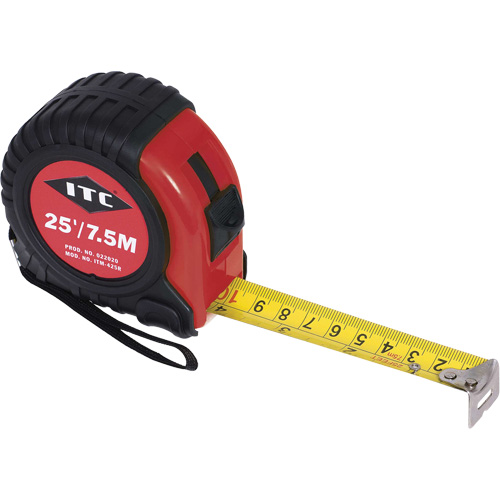 ITM-425R Ruban &agrave; mesurer, 1" x 25' Maritime Industrial Rubber